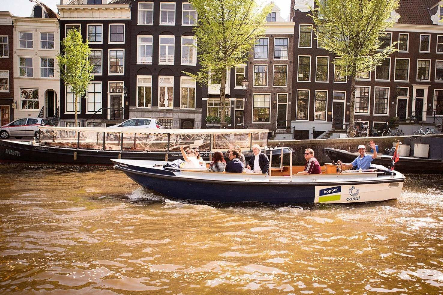 Prinsenboot Amsterdam Pokoj fotografie